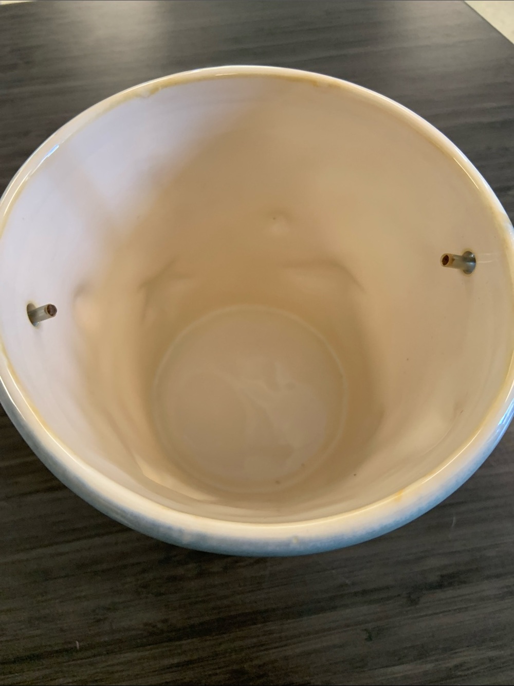 Ceramic Bucket with Seashell Design - Picture 5 of 7